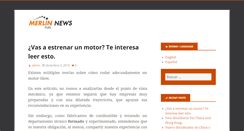 Desktop Screenshot of news.merlinfuel.com