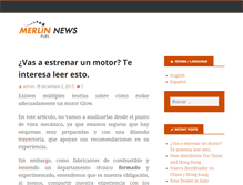 Tablet Screenshot of news.merlinfuel.com